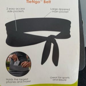 Amphipod TieNgo stretchy tie belt for exercise/travel